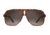 Carrera 122/S Sunglasses CA122S-0L2L-HA-6111 - Havana Black Frame, Brown Gradient Lenses, Lens Diameter 61mm, Distance Between Lenses 11mm