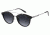 Carrera 126/S Sunglasses CA126S-0QGG-HD-4922 - Black / Dark Ruthenium Frame, Gray Gradient Lenses, Lens Diameter 49mm, Distance Between Lenses 22mm