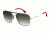 Carrera 152/S Sunglasses CA152S-0RHL-9K-6017 - Gold / Black Frame, Gray Green Lenses, Lens Diameter 60mm, Distance Between Lenses 17mm