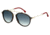 Carrera 171/S Progressive Prescription Sunglasses CA171S-0O63-08-5519 - Lens Diameter 55 mm, Frame Color Havana Red