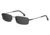 Carrera 177/S Sunglasses CA177S-0807-IR-5518 - Black Frame, Gray Blue Lenses, Lens Diameter 55mm, Distance Between Lenses 18mm