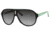 Carrera 38/S Sunglasses CA38S-08Y9-9O-5910 - Black Green White Frame, Dkgray Gradient Lenses, Lens Diameter 59mm, Distance Between Lenses 10mm