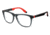 Carrera 4400 Progressive Prescription Eyeglasses CA4400-0HBE-5318 - Gray Black Red Frame, Lens Diameter 53mm, Distance Between Lenses 18mm
