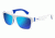 Carrera 5002/SP/S Progressive Prescription Sunglasses CA5002SPS-026L-Z0-5517 - Lens Diameter 55 mm, Frame Color White Blue