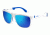Carrera 5003/SP/S Single Vision Prescription Sunglasses CA5003SPS-026L-Z0-5816 - Lens Diameter 58 mm, Frame Color White Blue