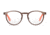 Carrera 5531 Eyeglass Frames CA5531-0HAD-4820 - Brown Black Orange Frame, Lens Diameter 48mm, Distance Between Lenses 20mm