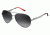 Carrera 8010/S Single Vision Prescription Sunglasses CA8010S-0R80-WJ-5912 - Frame Color Semi Matte Dark Ruthenium, Lens Diameter 59 mm