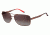 Carrera 8014/S Single Vision Prescription Sunglasses CA8014S-0NLX-LA-6114 - Frame Color Semi Matte Brown, Lens Diameter 61 mm