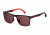 Carrera 8026/S Progressive Prescription Sunglasses CA8026S-0BLX-W6-5717 - Lens Diameter 57 mm, Frame Color Bkrt Crystal Red