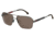Carrera 8028/S Sunglasses CA8028S-0R80-70-5917 - Semi Matte Dark Ruthenium Frame, Brown Lenses, Lens Diameter 59mm, Distance Between Lenses 17mm