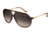 Carrera 82/S Single Vision Prescription Sunglasses CA82S-00KX-LA-6411 - Lens Diameter 64 mm, Frame Color Transparent Brown
