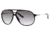 Carrera 82/S Single Vision Prescription Sunglasses CA82S-0CVS-9C-6411 - Frame Color Shiny Black, Lens Diameter 64 mm