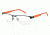 Carrera 8817 Progressive Prescription Eyeglasses CA8817-0PYZ-5617 - Matte Black / Orange Frame, Lens Diameter 56mm, Distance Between Lenses 17mm