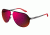 Carrera 90/S Progressive Prescription Sunglasses CA90S-0R80-CP-6510 - Frame Color Semi Matte Dark Ruthenium, Lens Diameter 65 mm