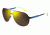 Carrera 90/S Progressive Prescription Sunglasses CA90S-05R1-CU-6510 - Lens Diameter 65 mm, Frame Color Semi Matte E Blue