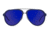 Carrera 96/S Sunglasses CA96S-0QZT-XT-5816 - Blue Ruthenium Frame, Blue Sky Miror Lenses, Lens Diameter 58mm, Distance Between Lenses 16mm