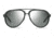 Carrera 96/S Sunglasses CA96S-06C2-3C-5816 - Gray Ruthenium Frame, Black Mirror Lenses, Lens Diameter 58mm, Distance Between Lenses 16mm
