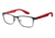 Carrera Carrerino 53 Bifocal Prescription Eyeglasses CARRE53-0HMS-4717 - Matte Black Red Frame, Lens Diameter 47mm, Distance Between Lenses 17mm