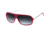Carrera Cool Sunglasses - Red White / Palladium Frame, Gray Gradient Lenses COOLS06DC7V