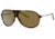 Carrera Hot/S Single Vision Prescription Sunglasses HOTS-0C03-VP-6411 - Lens Diameter 64 mm, Frame Color Green Havana / Silver