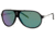 Carrera Hot/S Single Vision Prescription Sunglasses HOTS-0YCG-Z9-6411 - Frame Color Black Matte / Palladium, Lens Diameter 64 mm