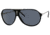 Carrera Hot/S Single Vision Prescription Sunglasses HOTS-0CSA-RA-6411 - Lens Diameter 64 mm, Frame Color Black / Palladium