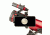 Carson RedPlanet 35 - 88 x 76mm Newtonian Reflector Telescope w/Smartphone Adapter, Red, RP-100SP