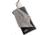 Carson Eyeglass Pouch w/Built-in Microfiber Cloth, Black/Grey, 6.7x7.6in, EC-10BKGY