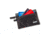 Carson Floating Wallet, Black/Grey, 4.5X.7X3.4, EW-20GY