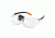 Carson Magnifying Safety Glasses Scratch-Resistant Poly Carbonate Lenses, Clear, 2.5 diopter vm-20