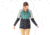 Carve Designs Alta Puffer Jacket - Women's-Black/Agave/Glacier-Large, OWHY64-129-LG