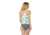 Carve Designs Stinson Tankini - Womens, White Palms, Small, BKCA65-362-SM