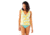 Carve Designs Cayman Tankini 2-in-1, Womens, Gold Palms with Julep Stripe, XS, BKVN28-719-XS