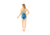 Carve Designs Dahlia Tankini - Womens, Indigo, Extra Small, BTFU69-429-XS