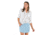 Carve Designs Dylan Gauze Shirt, White Water Stripe, LG, TWDG26-132-LG