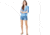 Carve Designs Dylan Gauze Shirt -Womens, Bluebay Stripe, Small, TWDG26-545-SM
