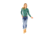 Carve Designs Dylan Twill - Womens, Juniper Lark, Extra Large, TWLT17-357-XL