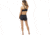 Carve Designs Lorenzo Bikini Short - Womens, Black, Large, BBNJ19-001-LG