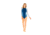 Carve Designs Madeline One Piece - Womens, Dusk Mariner, Extra Large, BFBZ29-509-XL