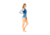 Carve Designs Madeline One Piece - Womens, Dusk Mariner, Extra Small, BFBZ29-509-XS