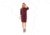 Carve Designs Madison Dress - Womens, Merlot, Small/Medium, BART65-621-SM
