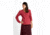Carve Designs Newport Long Sleeve Shirt - Women's-Pomegranate-X-Small