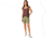 Carve Designs Oahu 6in Twill Short - Womens, Olive, 4, SHOH06-350-04