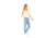 Carve Designs Ramona Jogger - Womens, Indigo, Extra Small, SWJG46-429-XS