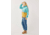 Carve Designs Rowayton Colorblock Cowl - Womens, Wave w. Wood, Extra Small, FLRC20-482-XS