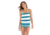 Carve Designs Sophia Tankini, Playa Stripe w. Julep, MD, BKOB20-407-MD