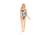 Carve Designs Sophia Tankini - Womens, Tropics, Extra Large, BKOB20-028-XL