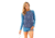 Carve Designs Sunset Rashguard, Indigo Paisley w. Indigo, XS, RGSU14-427-XS