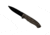 Cas Hanwei Vega-440C-Blk Ti, Folder, Textile Micarta KK0122