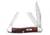Case Medium Stockman Folding Knife, 3.63 in, Tru-Sharp Stainless, Pocket Worn Old Red Bone Corn Cob Jig, 00786